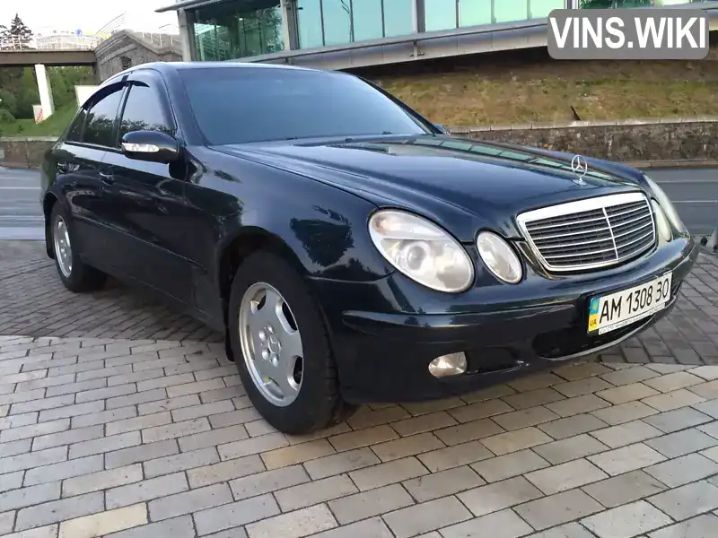 Седан Mercedes-Benz E-Class 2002 2.6 л. Типтроник обл. Житомирская, location.city.nova_borova - Фото 1/21