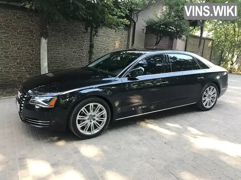 Седан Audi A8 2012 3 л. Автомат обл. Харьковская, Харьков - Фото 1/21