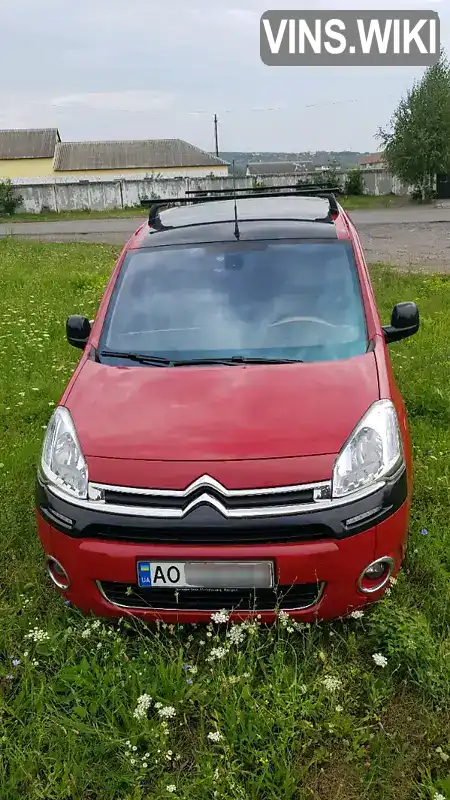 Универсал Citroen Berlingo 2013 1.6 л. Ручная / Механика обл. Закарпатская, Ужгород - Фото 1/16