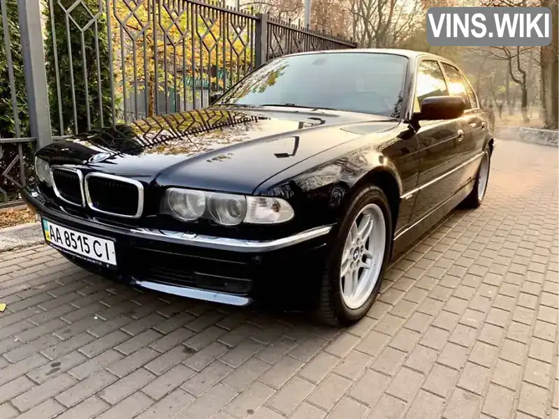 Седан BMW 7 Series 2001 4.4 л. Типтроник обл. Киевская, Киев - Фото 1/21