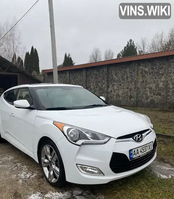 Хэтчбек Hyundai Veloster 2017 1.6 л. Автомат обл. Киевская, Макаров - Фото 1/21