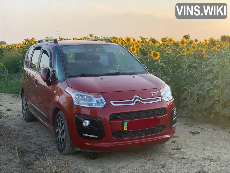 Минивэн Citroen C3 Picasso 2013 1.4 л. Ручная / Механика обл. Закарпатская, Ужгород - Фото 1/18