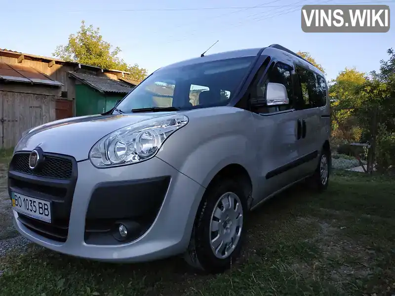 Мінівен Fiat Doblo Panorama 2013 1.4 л. Ручна / Механіка обл. Тернопільська, Чортків - Фото 1/19