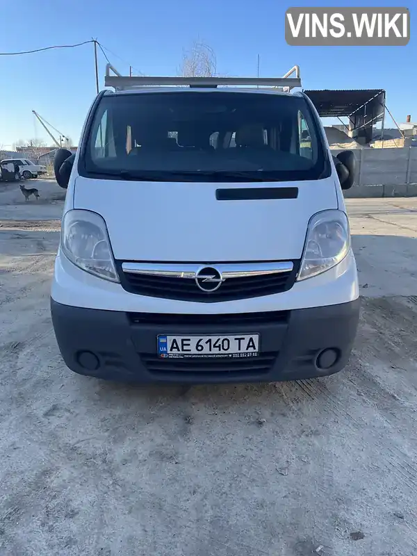 Мінівен Opel Vivaro 2007 2.5 л. Ручна / Механіка обл. Дніпропетровська, Дніпро (Дніпропетровськ) - Фото 1/21