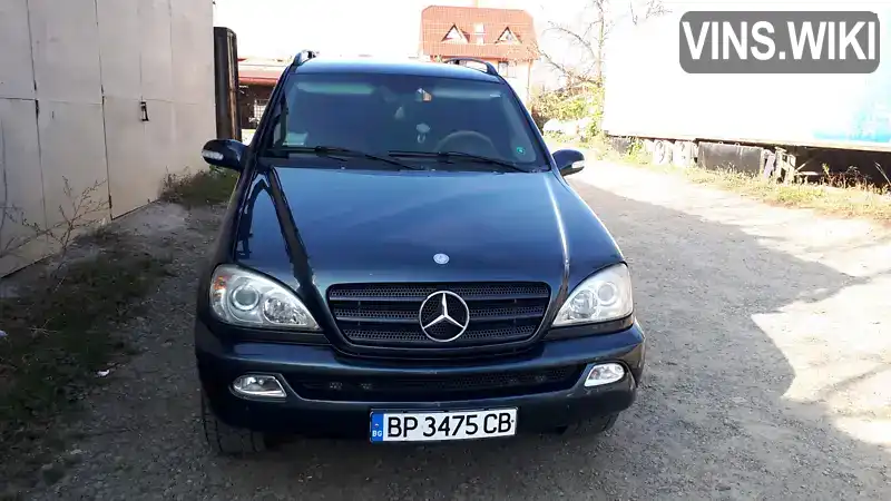 Внедорожник / Кроссовер Mercedes-Benz M-Class 2002 2.7 л. Типтроник обл. Черновицкая, Черновцы - Фото 1/21