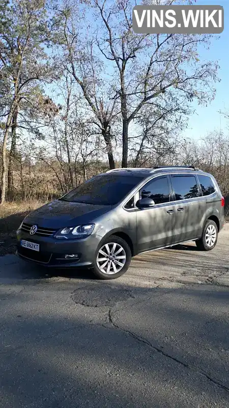 Мінівен Volkswagen Sharan 2012 2 л. Ручна / Механіка обл. Дніпропетровська, Кам'янське (Дніпродзержинськ) - Фото 1/21