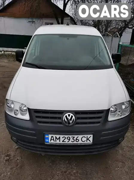 Мінівен Volkswagen Caddy 2009 2 л. Ручна / Механіка обл. Житомирська, Бердичів - Фото 1/13