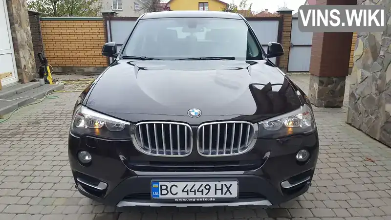 Позашляховик / Кросовер BMW X3 2015 2 л. Ручна / Механіка обл. Львівська, Львів - Фото 1/18