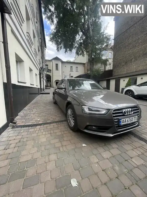 Седан Audi A4 2014 1.8 л. Типтронік обл. Київська, Київ - Фото 1/11