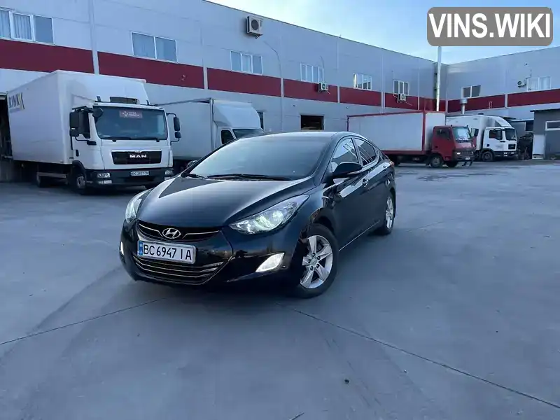 Седан Hyundai Elantra 2012 1.8 л. Автомат обл. Львовская, Львов - Фото 1/21