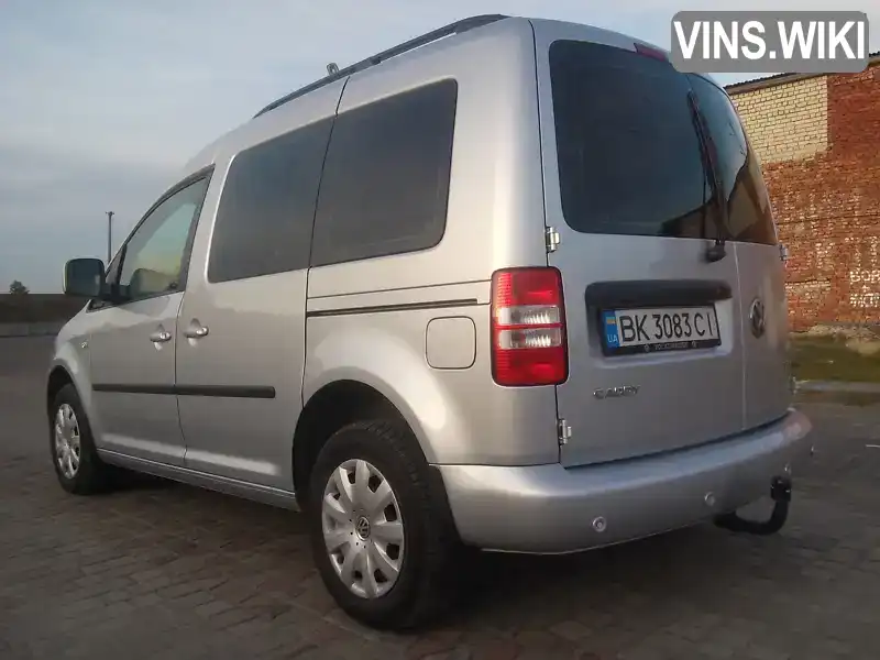 Мінівен Volkswagen Caddy 2011 1.6 л. Ручна / Механіка обл. Рівненська, Рокитне - Фото 1/21