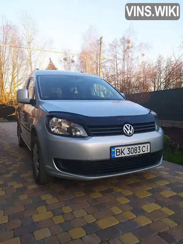 WV2ZZZ2KZCX093394 Volkswagen Caddy 2011 Мінівен 1.6 л. Фото 2