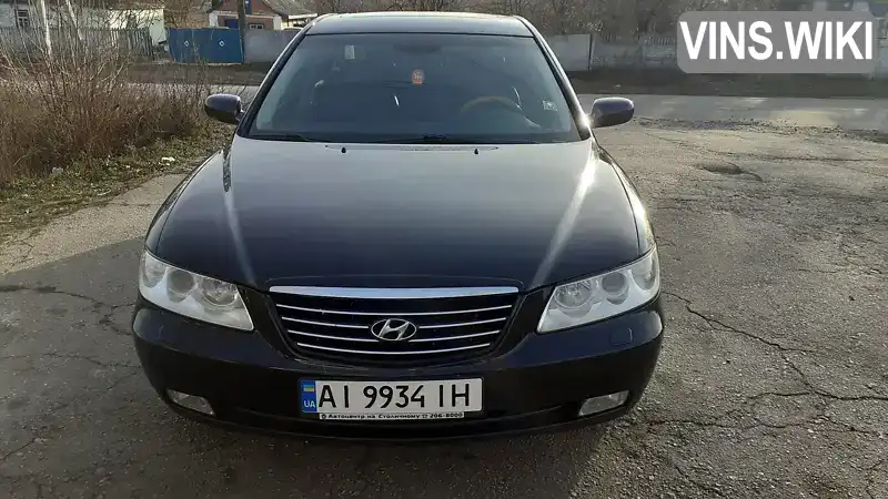 Седан Hyundai Grandeur 2007 3.3 л. Автомат обл. Київська, Вишневе - Фото 1/21