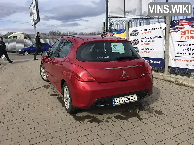 VF34C9HP0BS185632 Peugeot 308 2011 Хетчбек 1.6 л. Фото 7