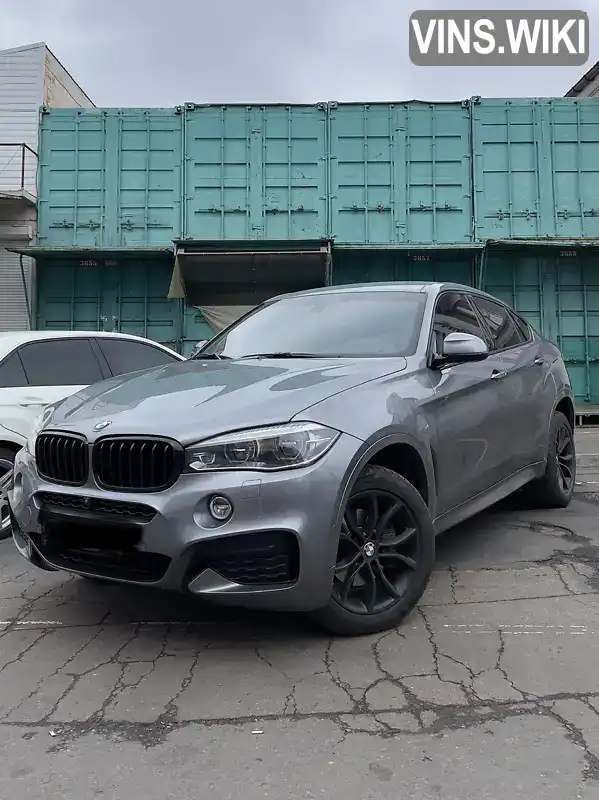 Позашляховик / Кросовер BMW X6 2018 3 л. Автомат обл. Одеська, Одеса - Фото 1/21