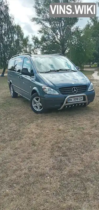 Мінівен Mercedes-Benz Vito 2007 3 л. Автомат обл. Рівненська, Сарни - Фото 1/21