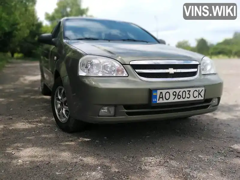 Седан Chevrolet Lacetti 2005 1.6 л. обл. Закарпатська, Ужгород - Фото 1/16