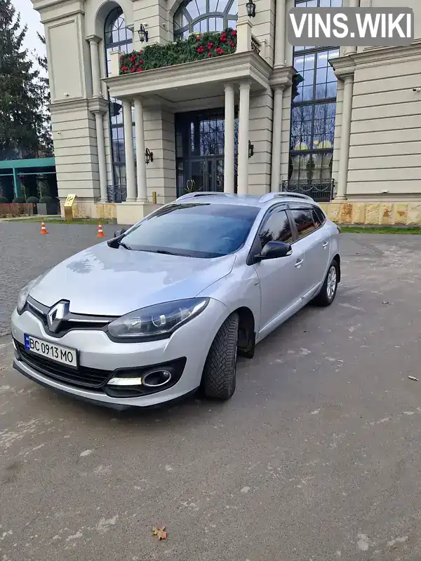 Універсал Renault Megane 2015 1.5 л. Ручна / Механіка обл. Львівська, Львів - Фото 1/19