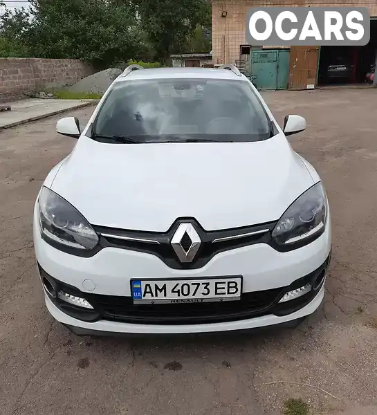 Універсал Renault Megane 2014 1.5 л. Робот обл. Житомирська, Коростень - Фото 1/21