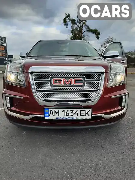 Позашляховик / Кросовер GMC Terrain 2016 3.6 л. Автомат обл. Житомирська, Романів - Фото 1/21