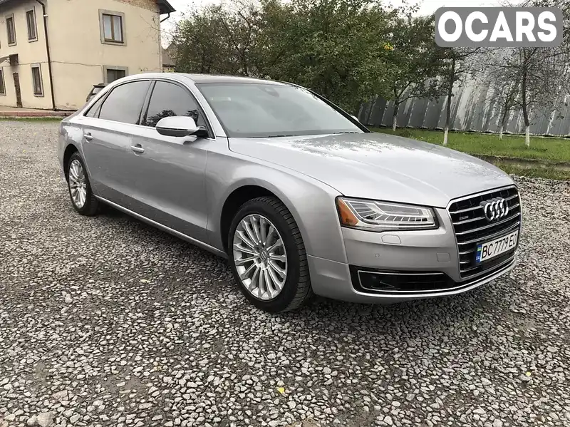 Седан Audi A8 2015 4 л. Автомат обл. Львівська, Львів - Фото 1/20