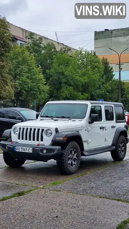 Позашляховик / Кросовер Jeep Wrangler 2019 3.6 л. Ручна / Механіка обл. Закарпатська, Мукачево - Фото 1/21