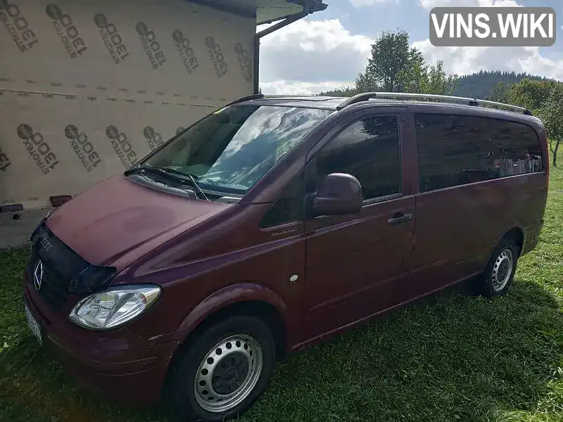 Мінівен Mercedes-Benz Vito 2005 2.2 л. Ручна / Механіка обл. Чернівецька, Путила - Фото 1/9