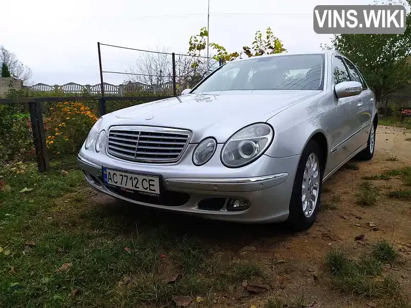 Седан Mercedes-Benz E-Class 2005 2.2 л. Автомат обл. Волинська, Ковель - Фото 1/8