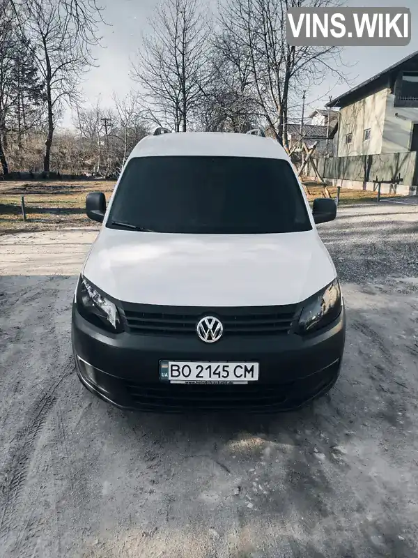 Минивэн Volkswagen Caddy 2013 2 л. Ручная / Механика обл. Тернопольская, Бучач - Фото 1/18