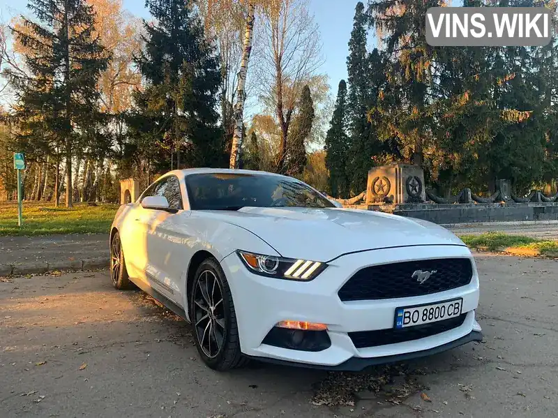 Купе Ford Mustang 2016 2.3 л. обл. Львовская, Львов - Фото 1/21