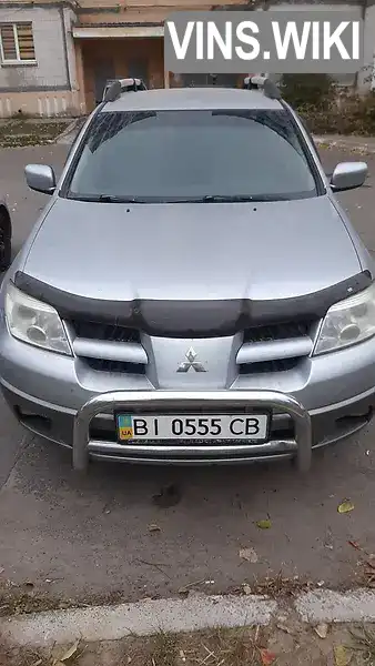 Позашляховик / Кросовер Mitsubishi Outlander 2006 2.4 л. Автомат обл. Полтавська, Кременчук - Фото 1/5