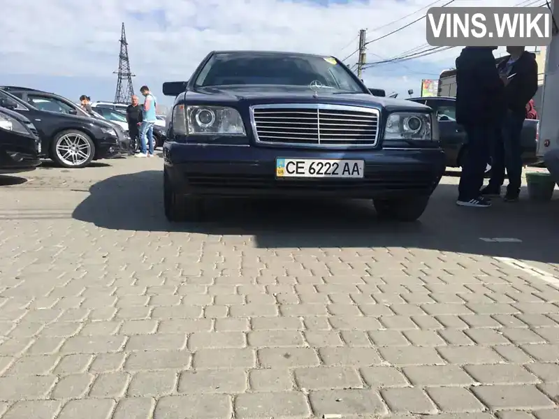 Седан Mercedes-Benz S-Class 1997 3 л. Автомат обл. Чернівецька, Чернівці - Фото 1/21