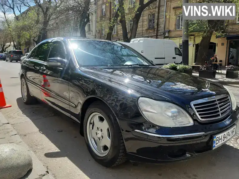 Седан Mercedes-Benz S-Class 1999 3.2 л. Автомат обл. Одеська, Одеса - Фото 1/21