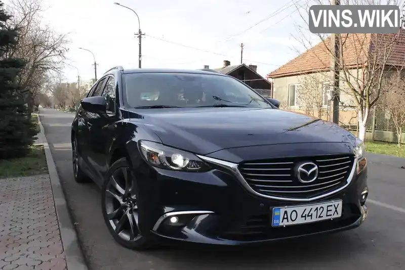 Універсал Mazda 6 2015 2.2 л. Ручна / Механіка обл. Закарпатська, Ужгород - Фото 1/14