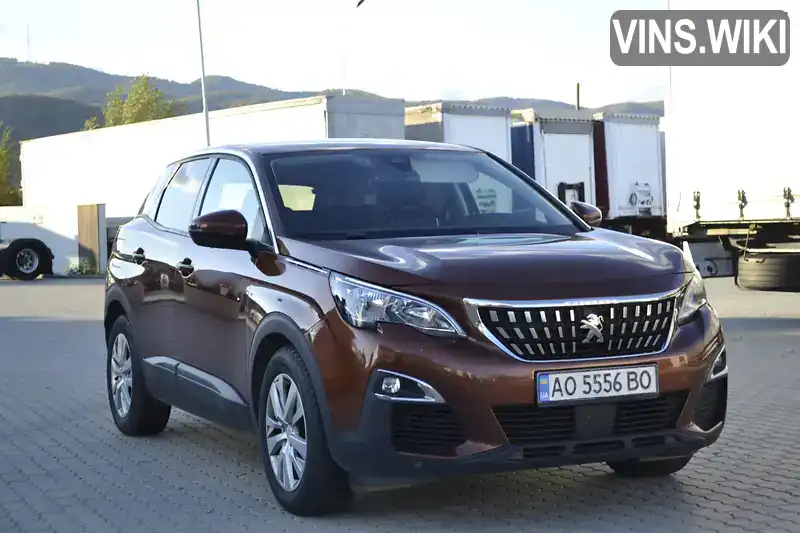 Позашляховик / Кросовер Peugeot 3008 2017 1.6 л. Автомат обл. Закарпатська, Хуст - Фото 1/21