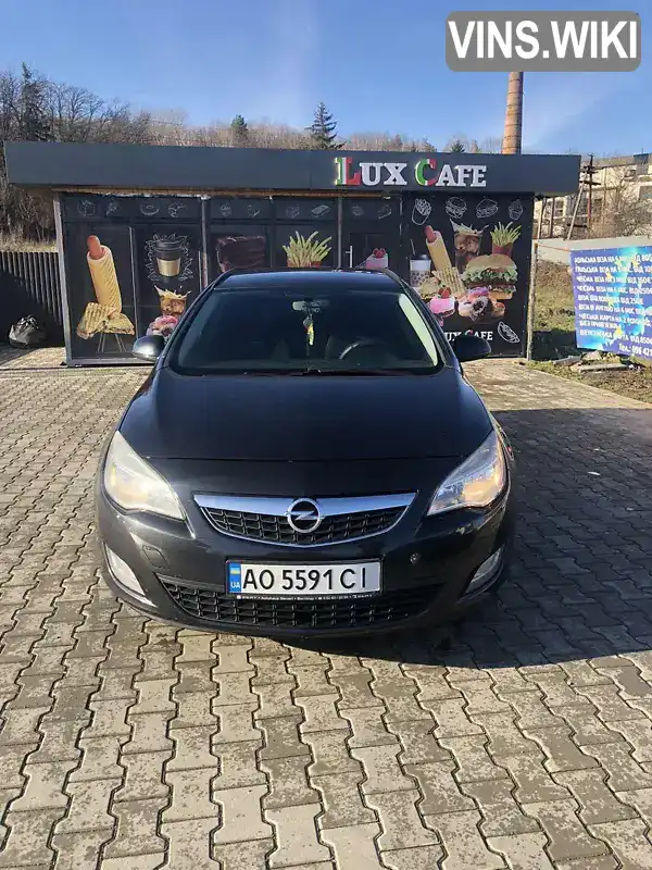 Универсал Opel Astra 2012 1.28 л. Ручная / Механика обл. Закарпатская, Иршава - Фото 1/13