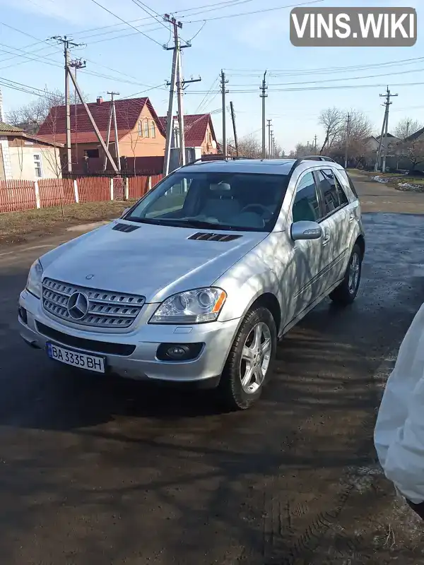 Позашляховик / Кросовер Mercedes-Benz M-Class 2008 3.5 л. Автомат обл. Кіровоградська, Гайворон - Фото 1/18