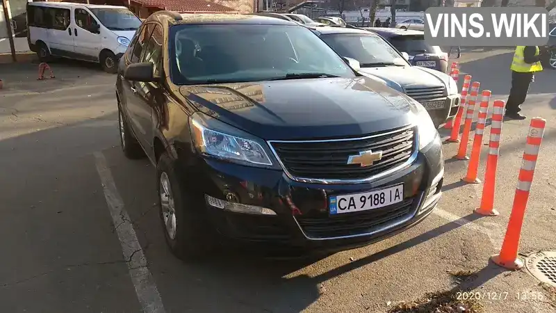 Позашляховик / Кросовер Chevrolet Traverse 2014 3.6 л. Автомат обл. Черкаська, Ватутіне - Фото 1/7