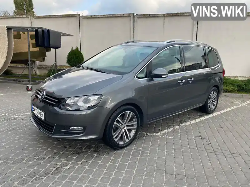 Минивэн Volkswagen Sharan 2012 2 л. Ручная / Механика обл. Хмельницкая, Хмельницкий - Фото 1/13