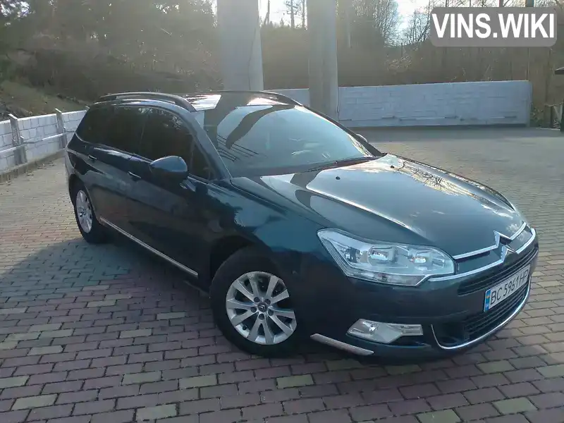 VF7RW9HZCAL551972 Citroen C5 2010 Универсал 1.6 л. Фото 1