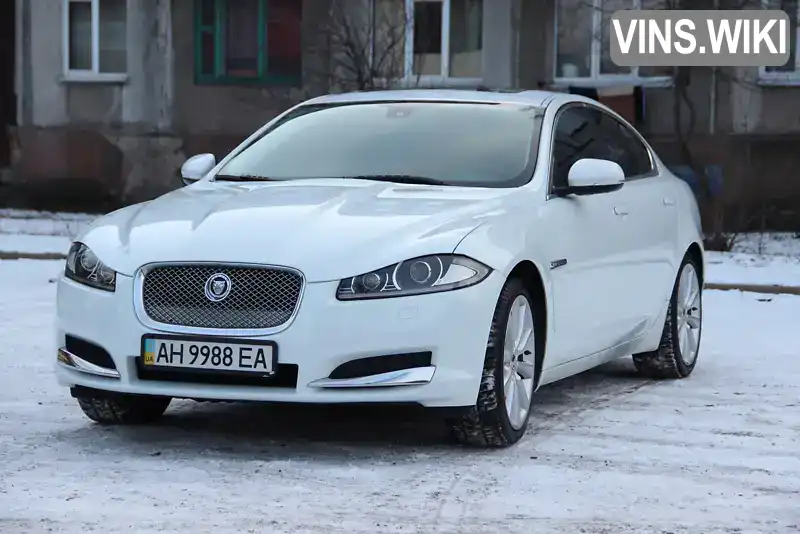 Седан Jaguar XF 2013 3 л. Автомат обл. Донецкая, Покровск (Красноармейск) - Фото 1/21