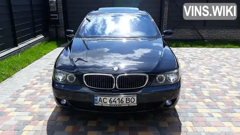 Седан BMW 7 Series 2005 3 л. Автомат обл. Волынская, Ковель - Фото 1/21