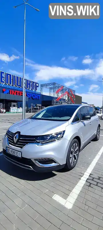 Мінівен Renault Espace 2015 1.6 л. Автомат обл. Миколаївська, Первомайськ - Фото 1/21