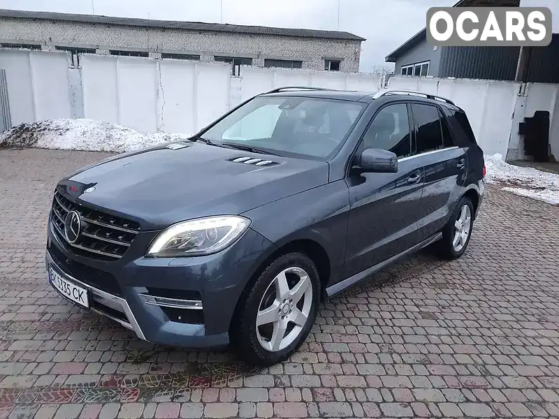 Позашляховик / Кросовер Mercedes-Benz M-Class 2014 3 л. Автомат обл. Рівненська, Костопіль - Фото 1/19