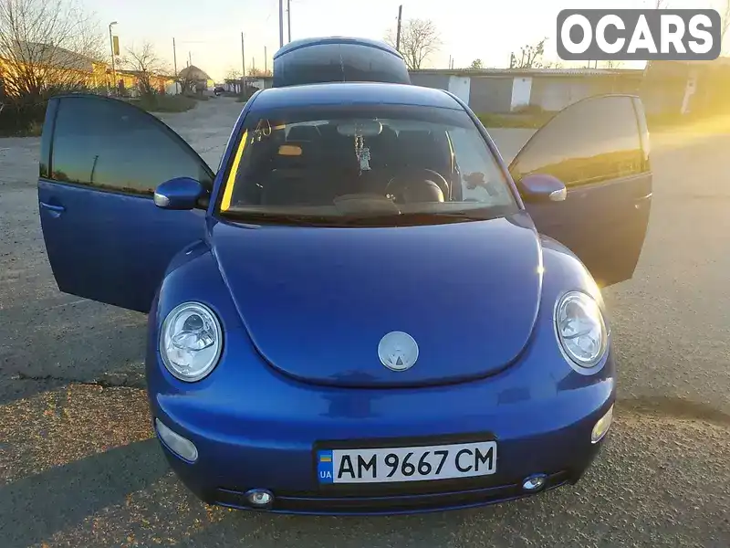 Хэтчбек Volkswagen Beetle 2003 1.6 л. Ручная / Механика обл. Житомирская, Звягель - Фото 1/12