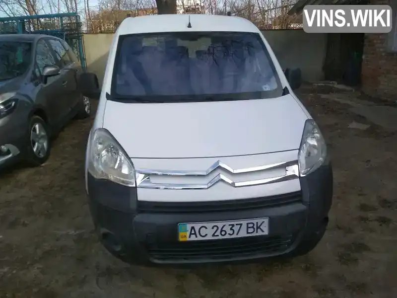 Мінівен Citroen Berlingo 2009 1.6 л. Ручна / Механіка обл. Волинська, Нововолинськ - Фото 1/6