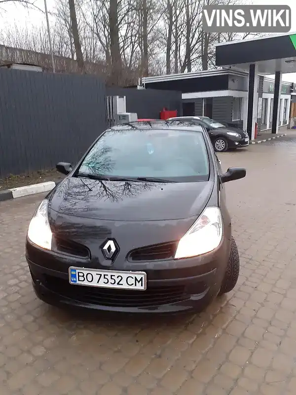 Хетчбек Renault Clio 2008 1.1 л. Ручна / Механіка обл. Тернопільська, Тернопіль - Фото 1/15