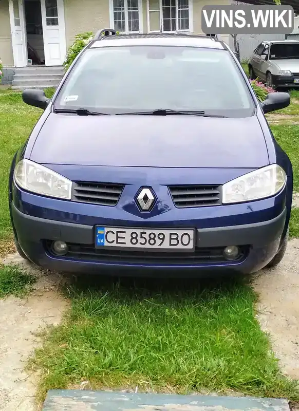 Універсал Renault Megane 2003 1.9 л. Ручна / Механіка обл. Чернівецька, Чернівці - Фото 1/7