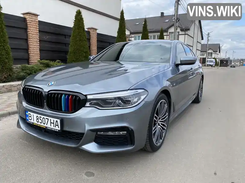 Седан BMW 5 Series 2017 3 л. Автомат обл. Полтавська, Полтава - Фото 1/21