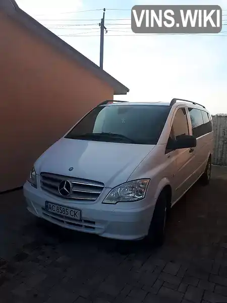 Мінівен Mercedes-Benz Vito 2012 2.1 л. Автомат обл. Волинська, Іваничі - Фото 1/21